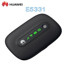 Разблокированная беспроводная точка доступа Huawei E5331, Hspa, карманный, Wi-Fi, MIFI, 21 Мбит/с, 3G, Wi-Fi, беспроводная точка доступа, модем для мобильного телефона pk E5220, E5336 2024 - купить недорого