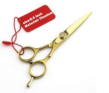 Tesouras de cabelo profissional japonesas 440c 9cr13 6.0 polegadas 5.5 polegadas., para cortar barbeiro e cabeleireiro, frete grátis. 2024 - compre barato
