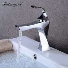 Chrome Basin Faucets Vessel Sink Mixer Solid Brass Hot and Cold Water Taps Toilet Vanity Sink Mixer Crane WB1045 2024 - buy cheap