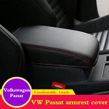 Чехол для автомобильного подлокотника, защитный чехол для VW Volkswagen Passat 2015 2016 2017 2018 2024 - купить недорого