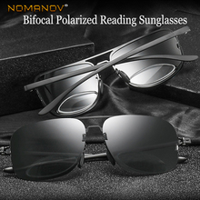 Bifocal Polarized Reading Sunglasses +0.75 +1 +1.5 +1.75 To +3.75 See Near and Far Retro Pilot Large Frame Polarized Sunglasses 2024 - buy cheap