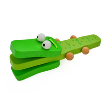 Montessori Toys Educational Wooden Toys for Children Early Learning Kids Intelligence Crocodile Ring Board Toy 2024 - buy cheap