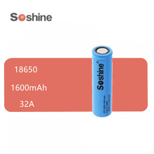 1 pcs original SOSHINE18650 3.2v 1600mah 32A rechargeable battery LiFePo4 batteries blue new for LED Flashlights Headlamps 2024 - buy cheap