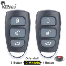 Keyecu-capa para chave remota automotiva, para hyundai elantra sonata i10, para kia sorento cerato forte espectra optima rondo 3 botões 2024 - compre barato