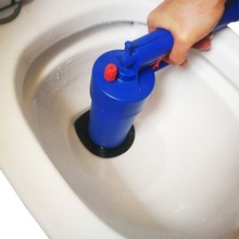 ABS De Alta Pressão de Ar Blaster Dreno De Plástico Limpo Gasoduto Draga Wc Dreno Cleaner com Adaptadores 4 Canos Entupidos Drenos 2024 - compre barato