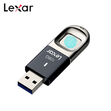 Lexar JumpDrive отпечаток пальца F35 флеш-накопитель USB 3,0 32 Гб 64 Гб 128 ГБ портативный флеш-накопитель для ПК 2024 - купить недорого