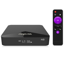 MAGICSEE N5 TV Box Android 7.1.2 TV OS TV Box Amlogic S905X 2GB RAM + 16GB ROM 100Mbps BT4.1 Support 4K H.265 Set Top Box 2024 - buy cheap