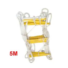 New 5M Upgrade Escape Ladder Wear-resistant Reinforced Anti-skid Soft Ladder Fire Inspection Rope Ladder 18-20MM (1-2nd floor) 2024 - buy cheap