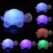 Party Light Props Cute Turtle Light LED Lamp Projector Party Christmas Decoration 7 Colors Led Lamp Party Light Props Party Gift 2024 - buy cheap