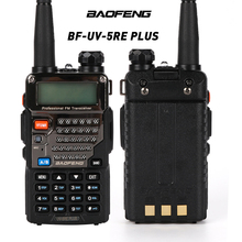 Baofeng BF-UV-5RE Plus Walkie Talkie Dual-Dand VHF/UHF CTCSS & CDCSS двухсторонняя рация 136-174 МГц/400-520 Гц ЖК-дисплей 2024 - купить недорого