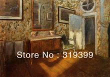 100% handmade Oil Painting Reproduction on Linen Canvas,Interior at Menil-Hubert by edgar degars,famous oil painting 2024 - buy cheap