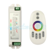 2.4G LED controller rf rgbw controller Touch panel 12V/24V 24A Finger touch ring Remote 432Watt for LED RGBW Strip,5set/lot 2024 - buy cheap