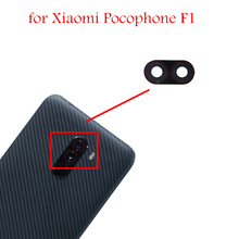 2 шт. для Xiaomi Pocophone F1 основная задняя камера стеклянный объектив задняя камера стекло с 3M клеем для Poco F1 Индия запасные части для ремонта 2024 - купить недорого