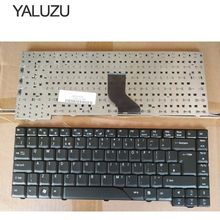 YALUZU UK Black New English laptop keyboard For Acer 6920G 6935G 4930G TM520 6920 6935 7300 Z03 MS2220 5710 5312 5315 5920 5720 2024 - buy cheap
