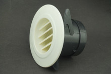 2pcs/lot Free Shipping 70mm Mount Dia ABS Plastic Air Vent Outlet Grille Wall Round Ventilation Cover 2024 - buy cheap