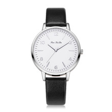 2018 Luxury Fashion Leather Band Analog Quartz Round Wrist Watch Watches Simple Clock Women Watches Relogio Feminino Gift 2024 - buy cheap