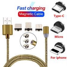 Type-C Micro USB Plug For Samsung Galaxy s10 S8 S9 Plus S7 S6 Note 9 A70 A5 A7 J3 J5 2017 A6 A8 Plus 2018 Magnetic Charge Cable 2024 - buy cheap