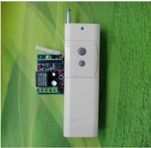 Placa de controle remoto sem fio dc12v 1 canal, interruptor para controle remoto e código de aprendizagem 3000 metros
