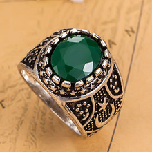 Anillos de resina Vintage para mujer, joyería de boda de Color verde, Anel turco, accesorios para pareja 2024 - compra barato