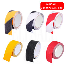 New 1pcs 5cm*5m Anti-skid Warning Tape For Factory Warehouse Home Bathroom Stairs Skateboard Anti-Slip Workplace Safety Tapes 2024 - buy cheap