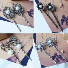 Woman Pearl Hairpins Retro Vintage Hair Clips Pins slide Hair Ornaments Hair Jewelry Accessories 2024 - buy cheap