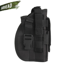 Tactical 600D Molle Gun Pistol Holster for Right Hand Hunting Shooting Quick Release Holsters Adjustable Straps Rifle Pouch 2024 - buy cheap