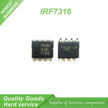10pcs Free shipping IORF7316 IRF7316 F7316 SOP8 offen use laptop chip 100% new original 2024 - buy cheap
