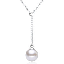 925 Sterling Silver Pearl Necklace Pendant Necklace Gold Necklace Women Jewelry Sterling Silver Jewelry Necklace For Women 2024 - buy cheap