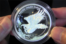 Frete grátis 30 fábricas, australiano 2015 $1 cunha águia retida 1oz .999 moedas de prata 2024 - compre barato