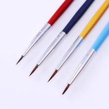 4Pcs Acrylic UV Gel Brush Kit Nail Art Paint Drawing Pen Set Nail Art Tools Manucure Set Nail Brushes for UV Nail Gel Polish 2024 - buy cheap