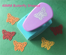 Perforadora de papel de Punch Craft en forma de mariposa para niños, herramientas de bricolaje, tamaño grande de 48MM, envío gratis 2024 - compra barato