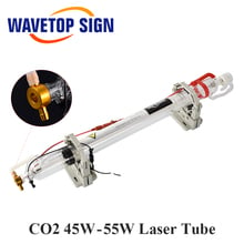 WaveTopSign Co2 Laser Tube 850mm 45-55W Laser for Co2 Laser Engraving Cutting Machine Marking parts, water cooling 2024 - buy cheap