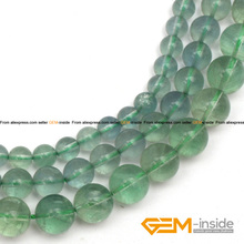 Natural Stone Green Fluorite Round Beads Loose Beads For Jewelry Making Strand 15 Inch DIY Acceories Jewelry Bead For Bracelet 2024 - buy cheap