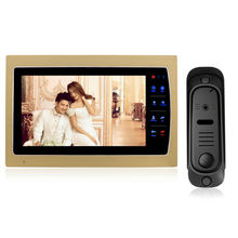 Homefong 7 "сенсорная кнопка видео дверь домофон + 800TVL CMOS 1/4 inch непромокаемые IP65 Ночное видение Камера 1 V1 2024 - купить недорого