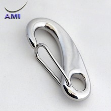 Egg  Snap Hook 2"  50mm  Stainless Steel 316 Wholesale Spring Gate Eye Marine Boat Rigging Hardware 2024 - buy cheap