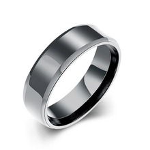 316L stainless steel rings for men Couple ring 2018 High Polished 2024 - buy cheap