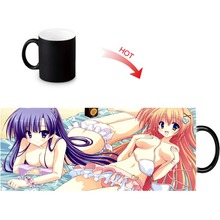 Taza mágica de Anime para chica, Taza sensible al calor, cambia de Color, para café, leche y té, personalizada, 12oz 2024 - compra barato