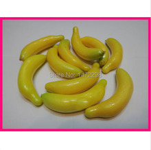 100pcs artificial Mini Banana Plastic Artificial Fruit & Veg artificial flower faux fruit house party kitchen decor 2024 - buy cheap