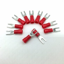 SV1.25-6  spade crimp terminal  spade terminal  connector AWG22-16 100pcs 2024 - buy cheap