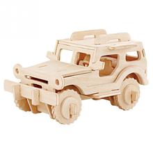 Творческий сделай сам 3D трехмерные деревянные автомобиль стиль головоломки игрушки для детей малыш ручной древесины хороший подарок 2024 - купить недорого