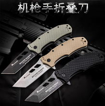 HX Outdoors Camping knives Pocket Knife 440C Steel Tactical Folding Survival Knives EDC Tools Outdoor Three Colors Handle 2024 - buy cheap