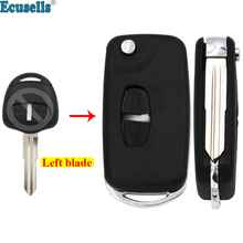 2 buttons upgraded remote key shell cover for Mitsubishi L200 Montero Pajero Shogun Triton Left Blade MIT8 uncut 2024 - buy cheap