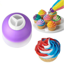 IVYSHION трехцветный кондитерский мешочек для глазирования, инструмент для украшения торта, три цвета 2024 - купить недорого