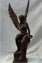 YM  304   24 Bronze Winged Victory Lady Goddess Athena Mythology 2024 - buy cheap