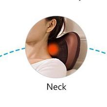 NECK Vehicle-mounted Household Cervical Massager Whole Body Multifunctional Low Voltage Heating Massage Pillow US PLUG!!! 2024 - buy cheap