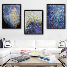 Aquarela modular imagem abstrata caleidoscópio pintura a óleo da lona hd impresso posters decoração do quarto arte da parede imagens 2024 - compre barato