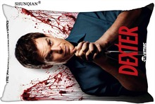 New Custom Dexter Pillowcase Zippered Rectangle Pillow Cover Cases Size 45X35cm,40x60cm,45X75cm,50X75cm(Two sides) 2024 - buy cheap