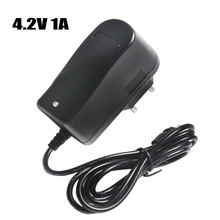 4.2V 1A 18650 Lithium Battery Charger DC 5.5MM*2.1MM EU/AU/US/UK Plug 110-220V For 18650 Polymer Lithium Battery 2024 - buy cheap