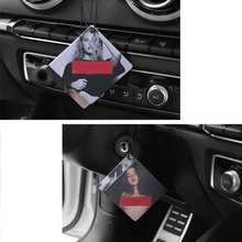 Colorful Styling Hanging Car Solid Perfume Papers Car Interior Decoration Air Freshener Mirror Auto Car Ornaments 2024 - buy cheap