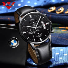 NIBOSI Men's Watch Luxury Top Brand Fashion Watches Military Army Watch Men Analog Quartz Wristwatches Leather Relogio Masculino 2024 - buy cheap